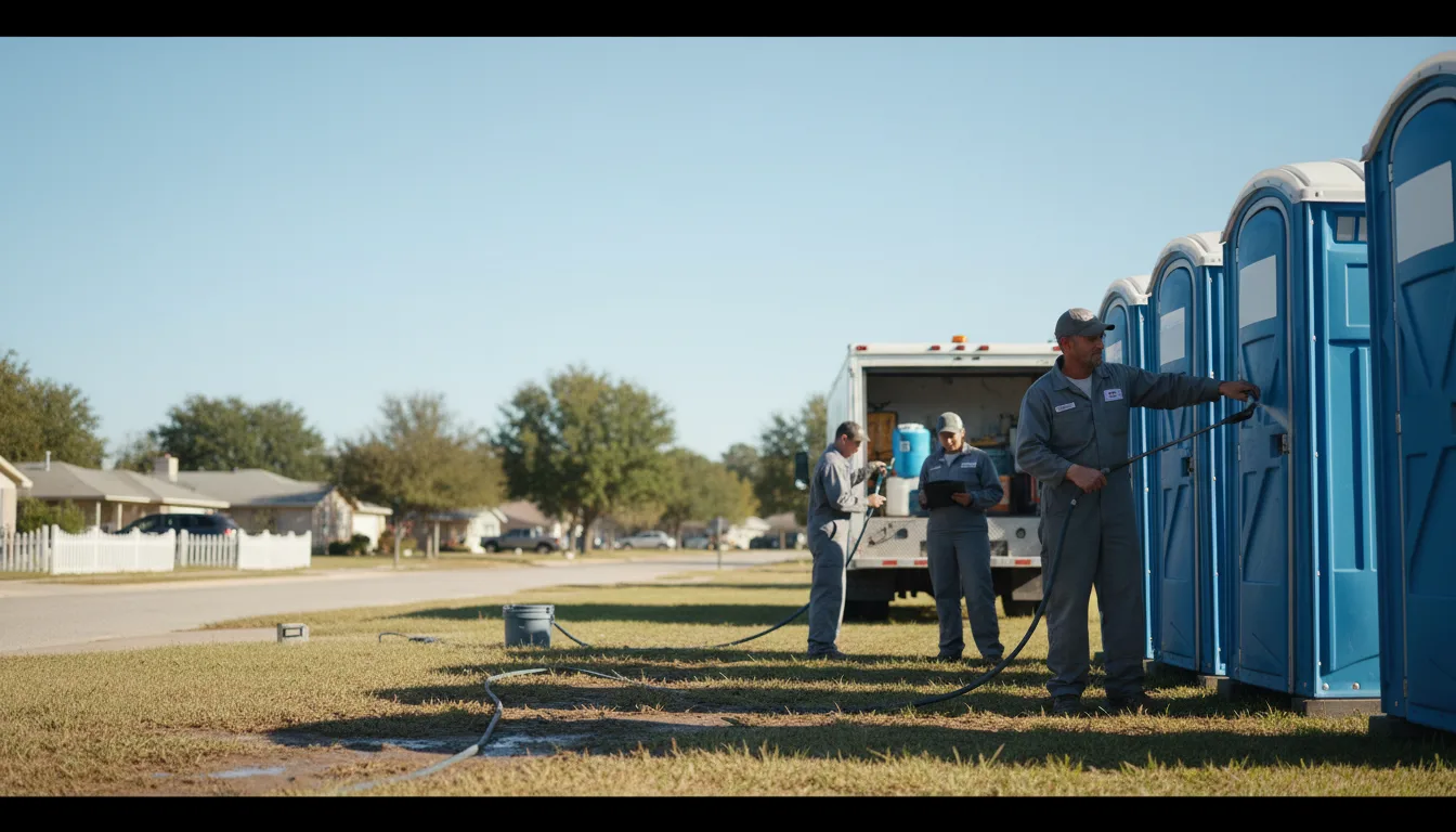 Long-Term Portable Toilet Rental in Greenwood, FL near me